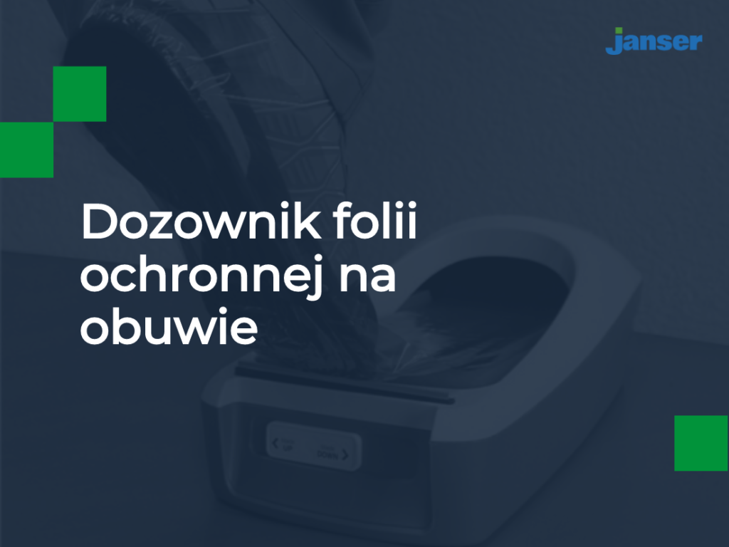 Dozownik folii ochronnej na obuwie