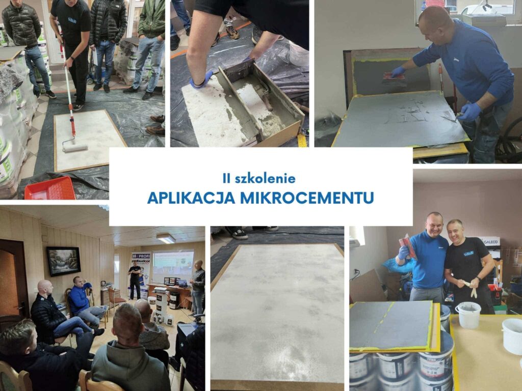 Szkolenie Conbar: aplikacja mikrocementu II