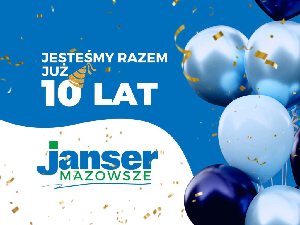 10-lecie Mazowieckiego Centrum Sprzedaży i Doradztwa JANSER