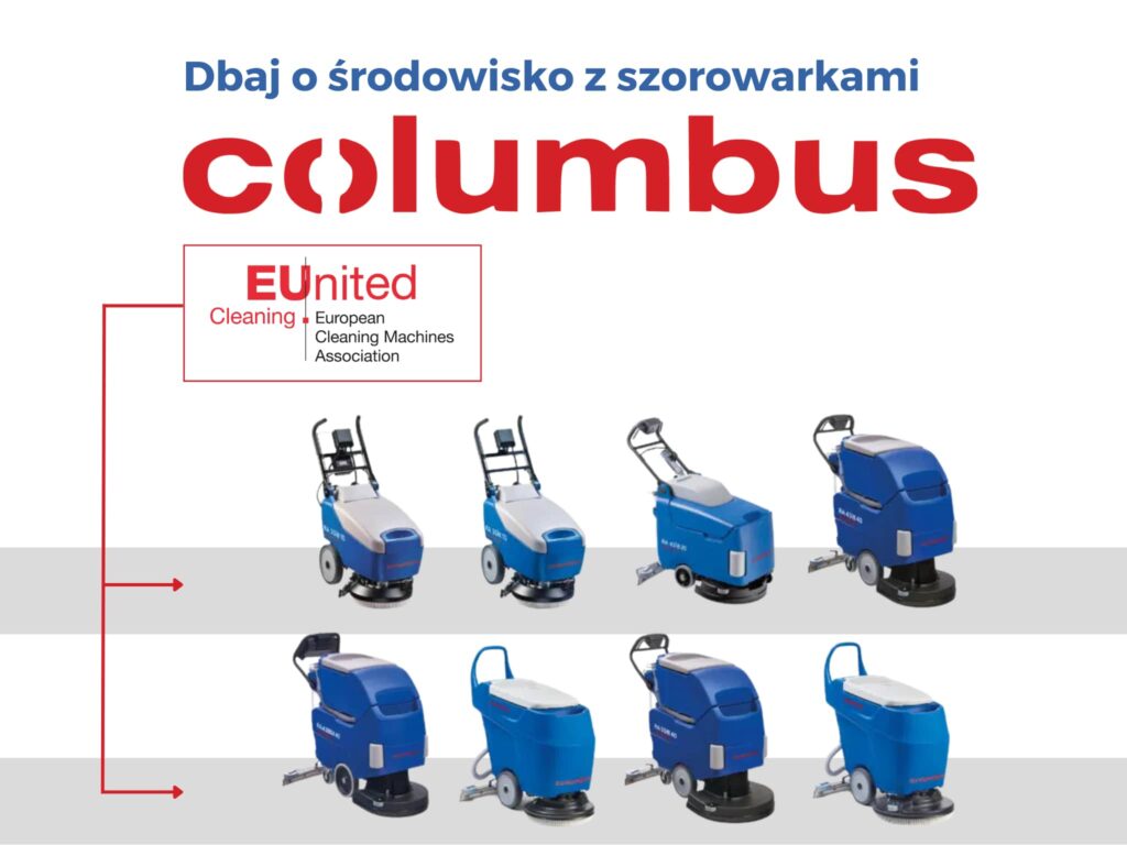 Columbus dba o środowisko! Automaty czyszczące Columbus z certyfikatem “Green Cleaning”