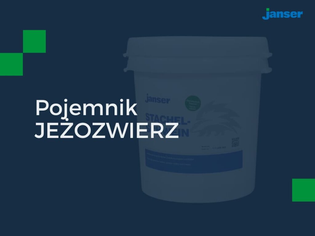 NOWOŚĆ: Pojemnik JEŻOZWIERZ – sprytne czyszczenie narzędzi