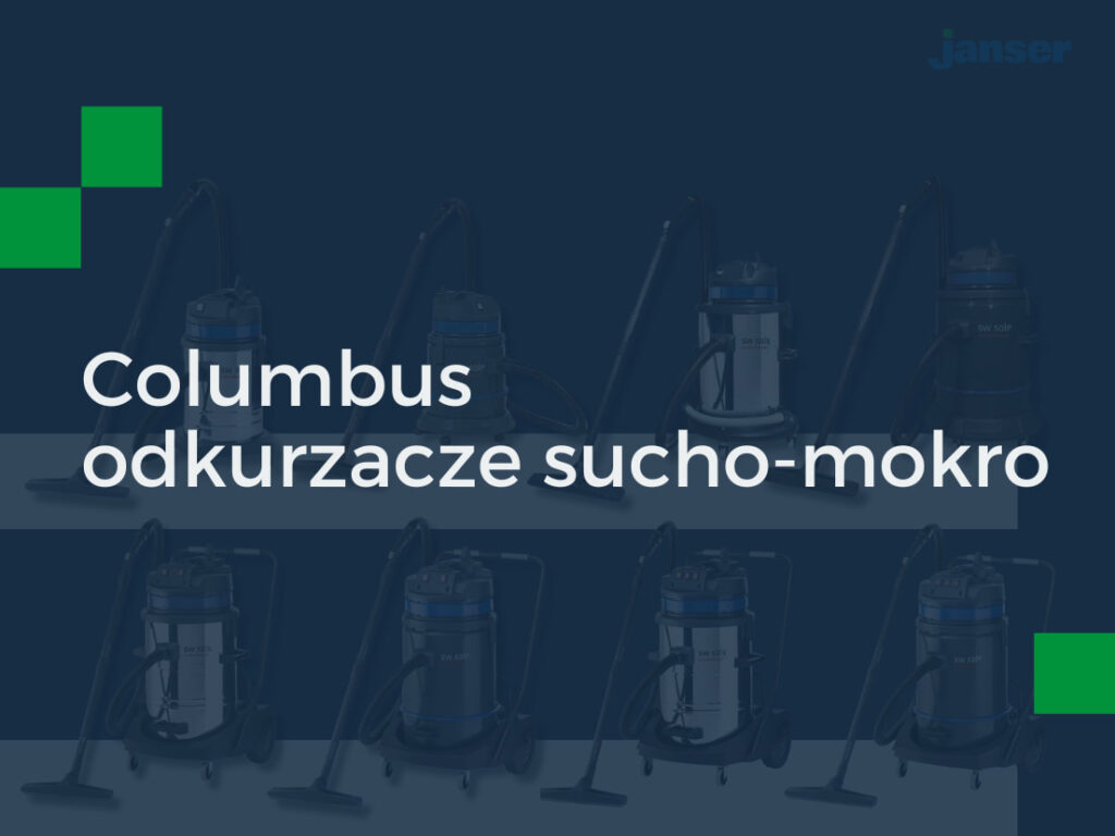 Columbus: odkurzacze sucho-mokro