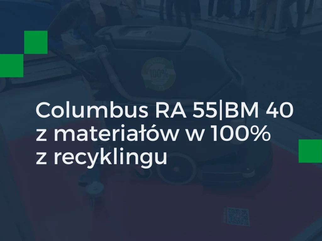 RA 55|BM 40 – teraz z materiałów w 100% z recyklingu