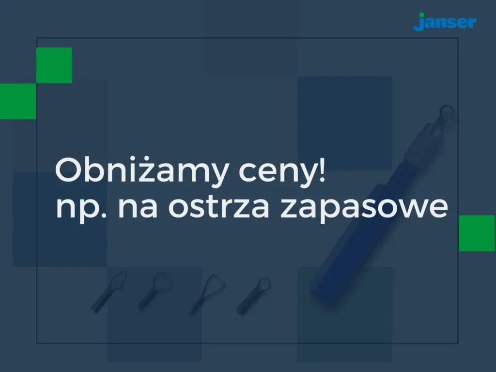 Obniżamy ceny! Np. ostrza zapasowe do STRUGa 658