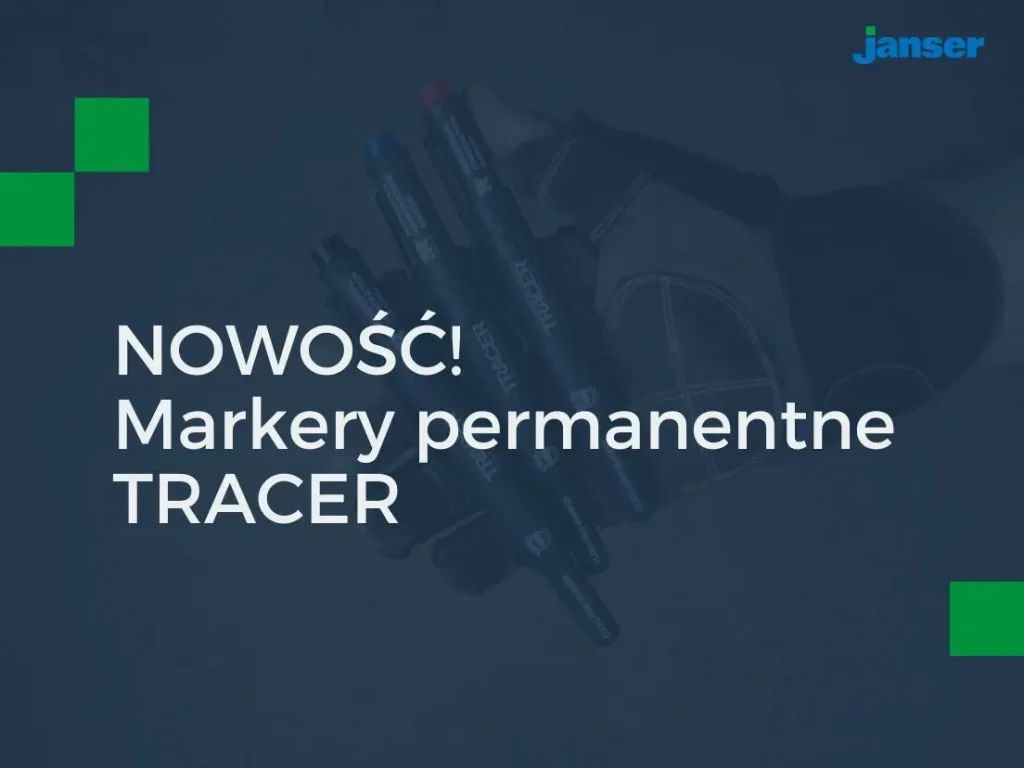 NOWOŚĆ! Markery permanentne TRACER