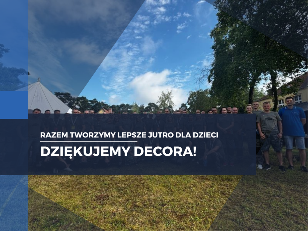 Razem z Decora dla dzieci: nowa przestrzeń, nowe możliwości!